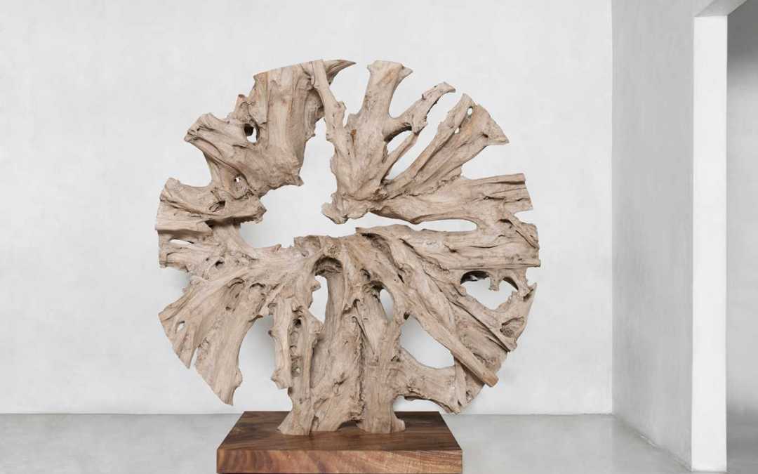 31 round root natural sculpture